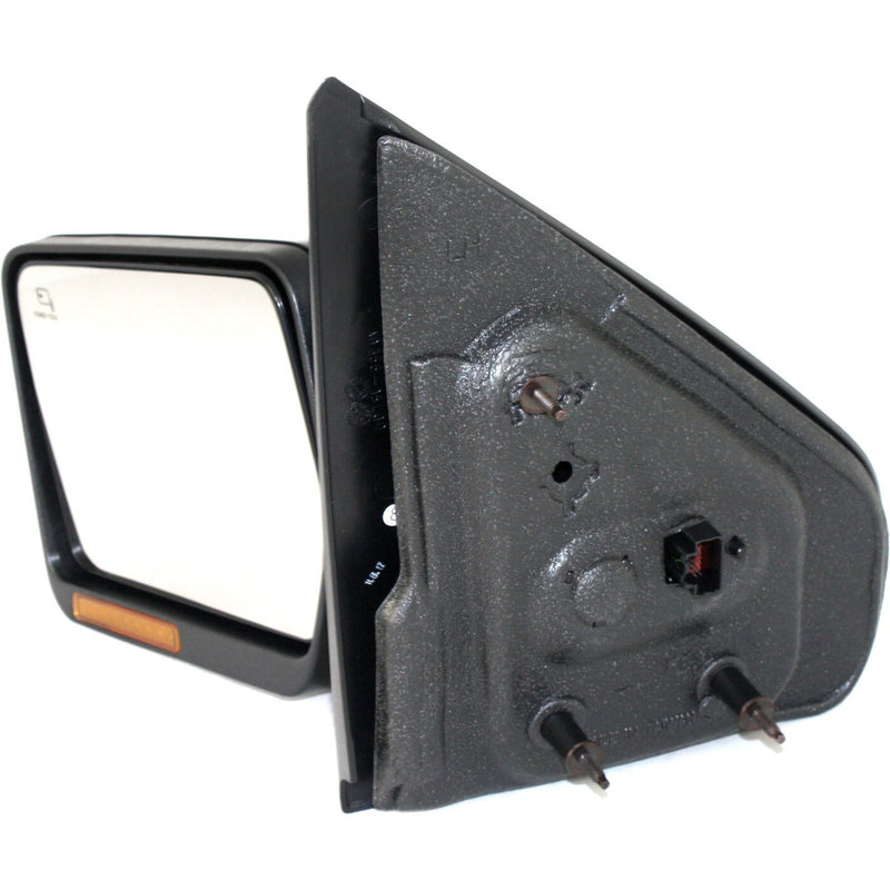 DURAFORCE Mirror For 2007-2008 Ford F-150 Power Folding With Puddle Light Paintable Left