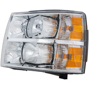 DURAFORCE Headlight Set For 2007-2013 Chevrolet Silverado 1500 Left & Right w/ bulb