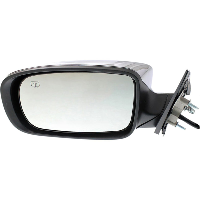 DURAFORCE Power Mirror For 2011-18 Chrysler 300 Driver Side Manual Folding Heated Chrome
