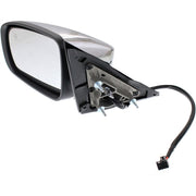 DURAFORCE Power Mirror For 2011-18 Chrysler 300 Driver Side Manual Folding Heated Chrome