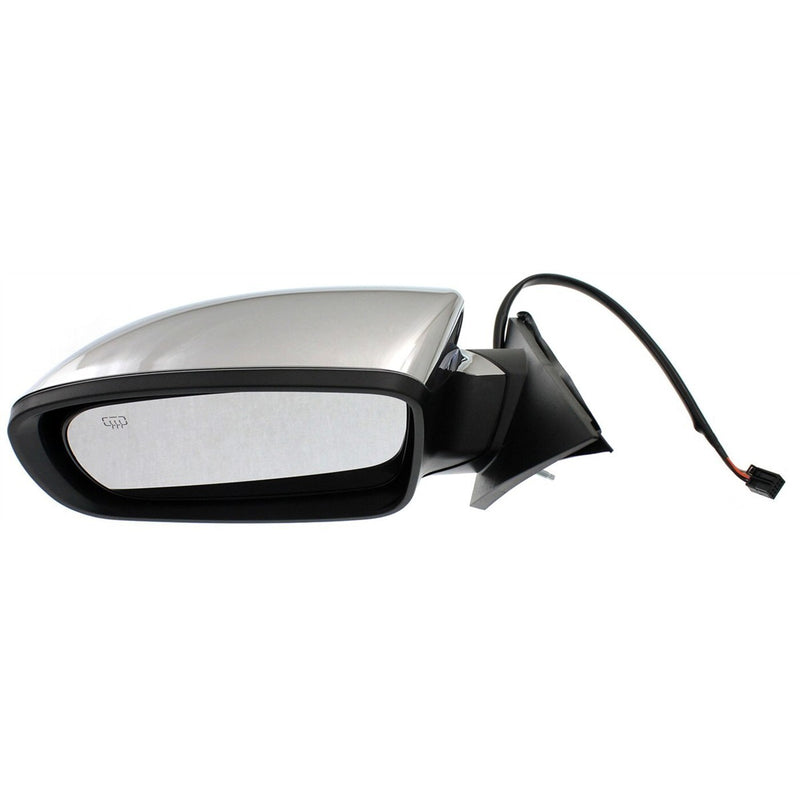 DURAFORCE Power Mirror For 2011-18 Chrysler 300 Driver Side Manual Folding Heated Chrome