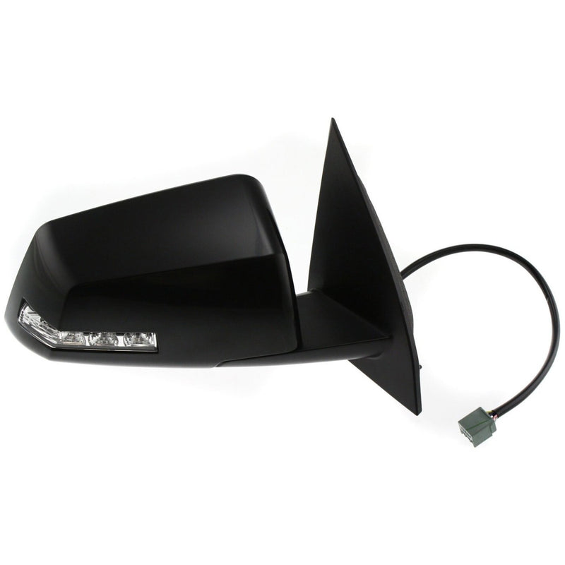 DURAFORCE Power Mirrors For 09-17 Chevy Traverse Heated Manual Fold Signal Light Paintable