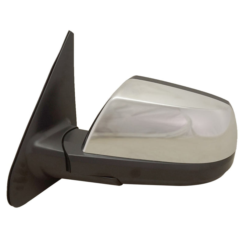 DURAFORCE Power Mirror For 07-13 Toyota Tundra Driver Side Heated Power-Folding Chrome