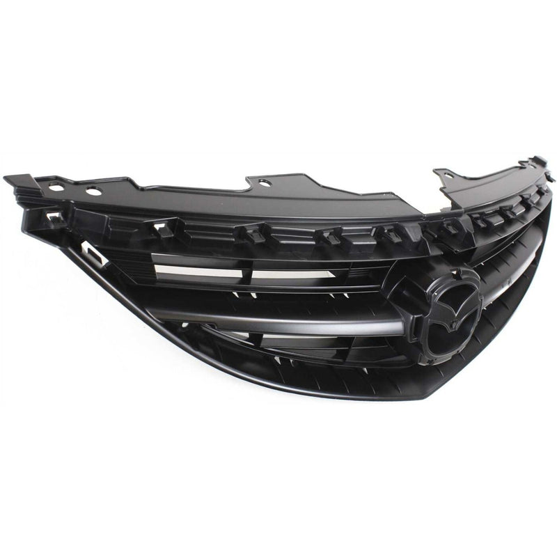 DURAFORCE Grille For 2009-2013 Mazda 6 Textured Black Shell and Insert