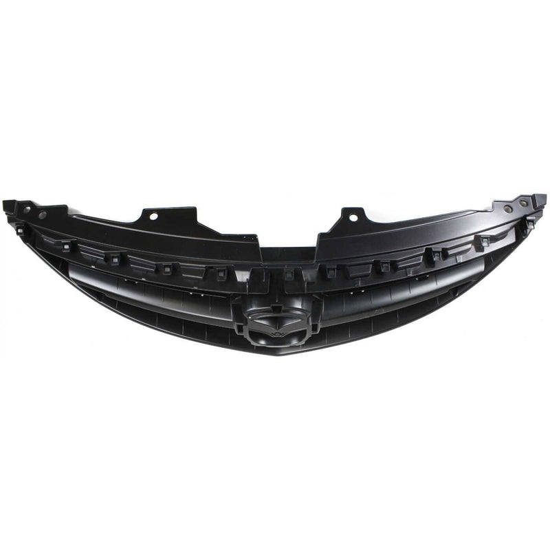 DURAFORCE Grille For 2009-2013 Mazda 6 Textured Black Shell and Insert