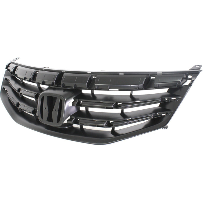DURAFORCE Front Bumper Cover Kit For 2011-2012 Honda Accord Sedan With Grille Assembly