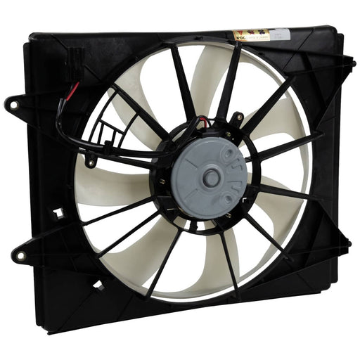 DURAFORCE Radiator Cooling Fan Assembly For 2011-2023 Honda Odyssey Driver Single Fan