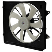DURAFORCE Radiator Cooling Fan Assembly For 2011-2023 Honda Odyssey Driver Single Fan