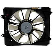 DURAFORCE Radiator Cooling Fan Assembly For 2011-2023 Honda Odyssey Driver Single Fan