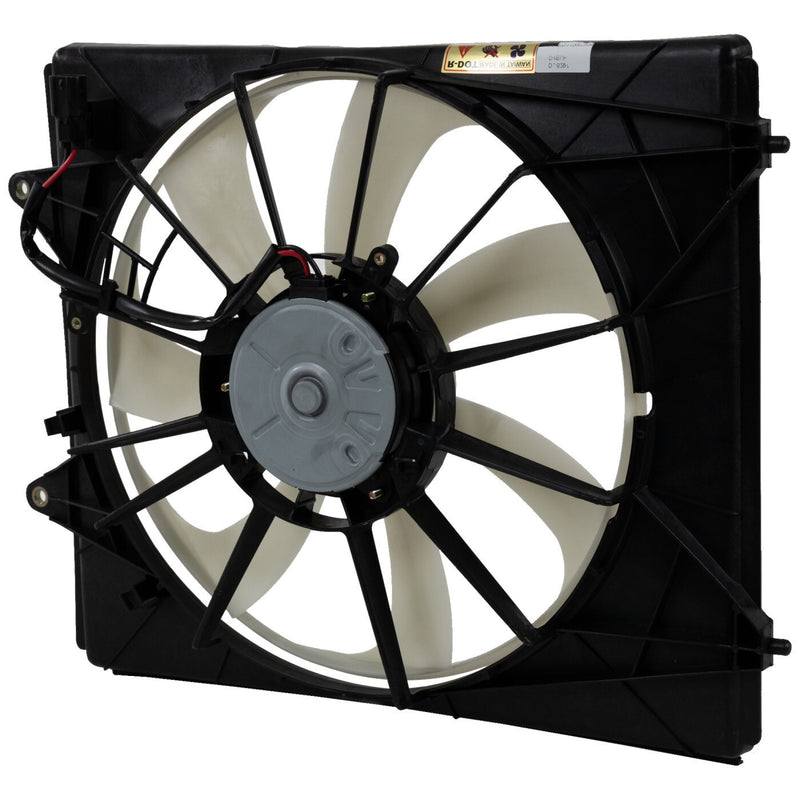 DURAFORCE Radiator Cooling Fan Assembly For 2011-2023 Honda Odyssey Driver Single Fan