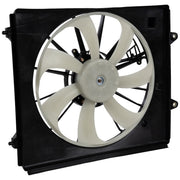 DURAFORCE Radiator Cooling Fan Assembly For 2011-2023 Honda Odyssey Driver Single Fan