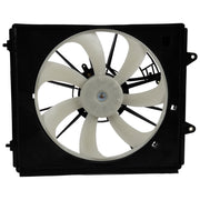 DURAFORCE Radiator Cooling Fan Assembly For 2011-2023 Honda Odyssey Driver Single Fan