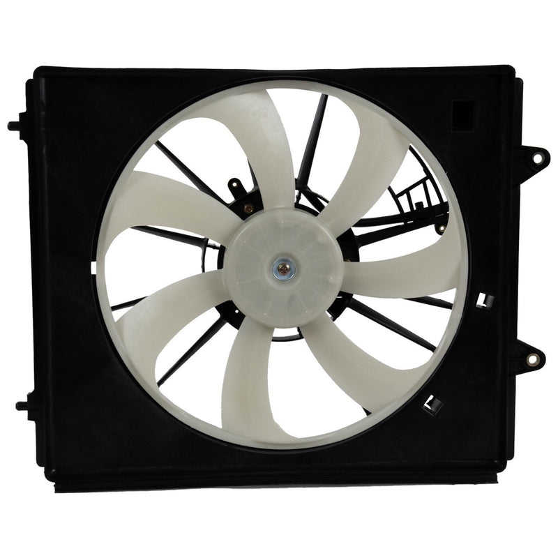 DURAFORCE Radiator Cooling Fan Assembly For 2011-2023 Honda Odyssey Driver Single Fan