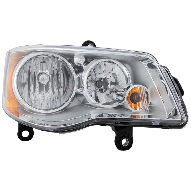 DURAFORCE Headlight LH and RH For 11-20 Dodge Grand Caravan 08-16 Chrysler Town & Country
