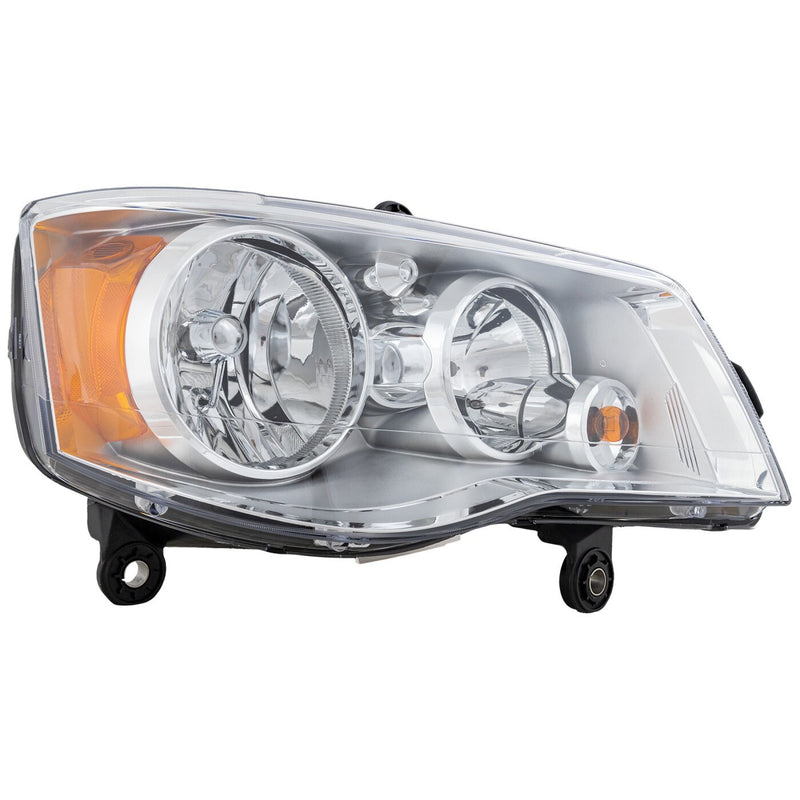 DURAFORCE Headlight LH and RH For 11-20 Dodge Grand Caravan 08-16 Chrysler Town & Country