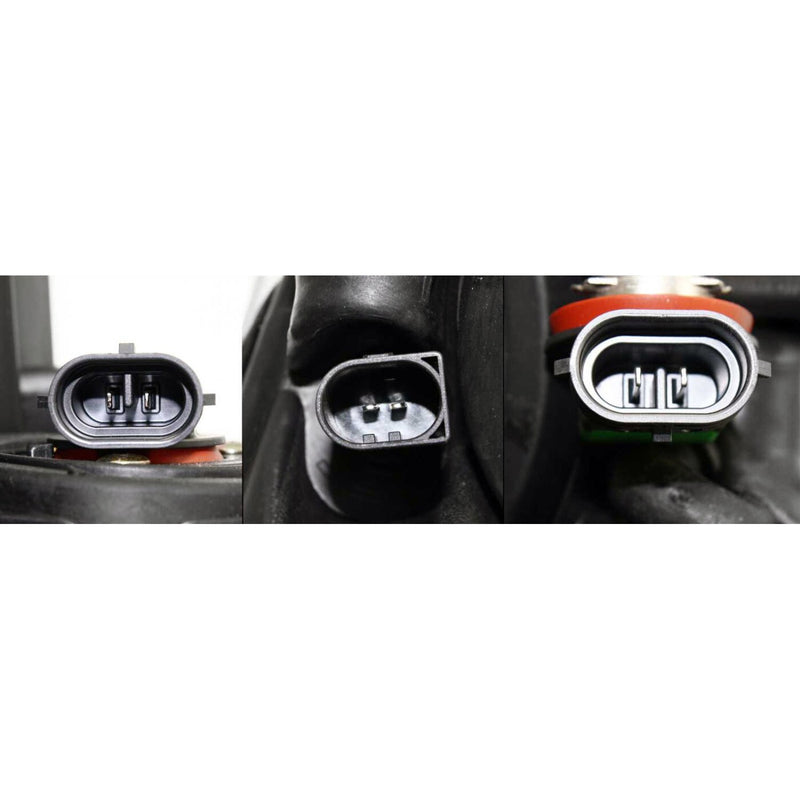 DURAFORCE Headlight LH and RH For 11-20 Dodge Grand Caravan 08-16 Chrysler Town & Country