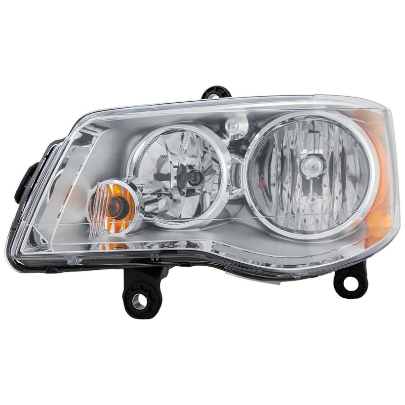 DURAFORCE Headlight LH and RH For 11-20 Dodge Grand Caravan 08-16 Chrysler Town & Country