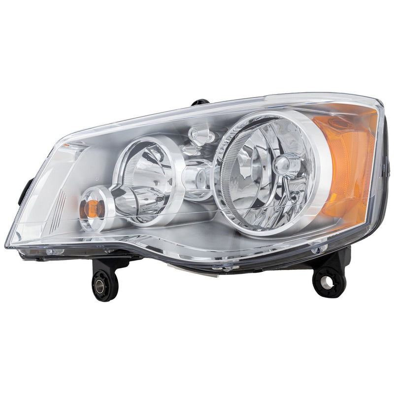 DURAFORCE Headlight LH and RH For 11-20 Dodge Grand Caravan 08-16 Chrysler Town & Country