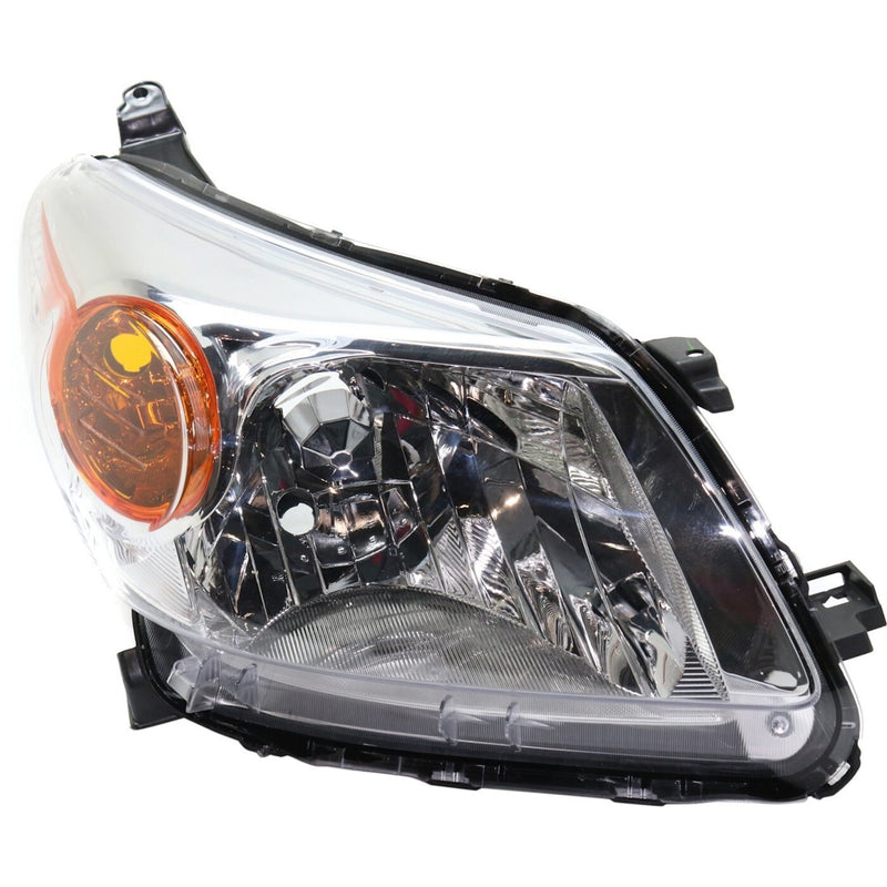 DURAFORCE Headlight Set For 2008-2012 Scion xD Driver and Passenger Side CAPA Clear Lens