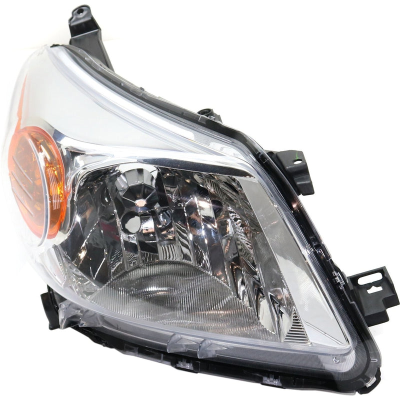 DURAFORCE Headlight Set For 2008-2012 Scion xD Driver and Passenger Side CAPA Clear Lens