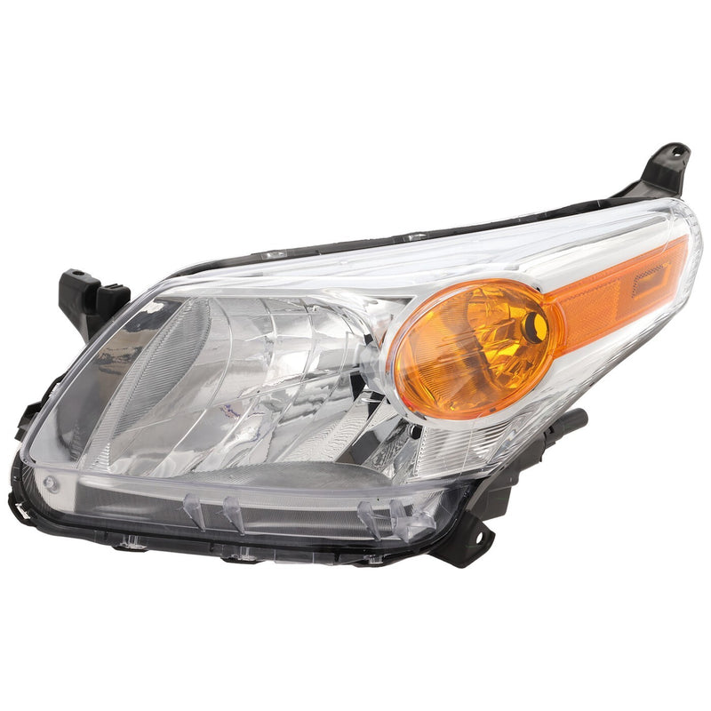 DURAFORCE Headlight Set For 2008-2012 Scion xD Driver and Passenger Side CAPA Clear Lens