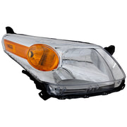 DURAFORCE Headlight Set For 2008-2012 Scion xD Driver and Passenger Side CAPA Clear Lens