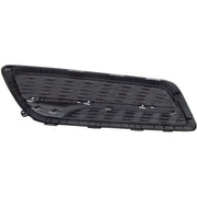 DURAFORCE Fog Light Cover For 2014-2016 Acura MDX Black and Chrome Front Passenger Side