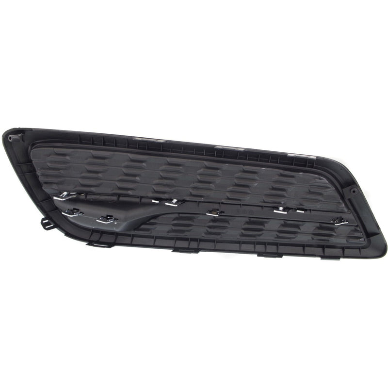 DURAFORCE Fog Light Cover For 2014-2016 Acura MDX Black and Chrome Front Passenger Side
