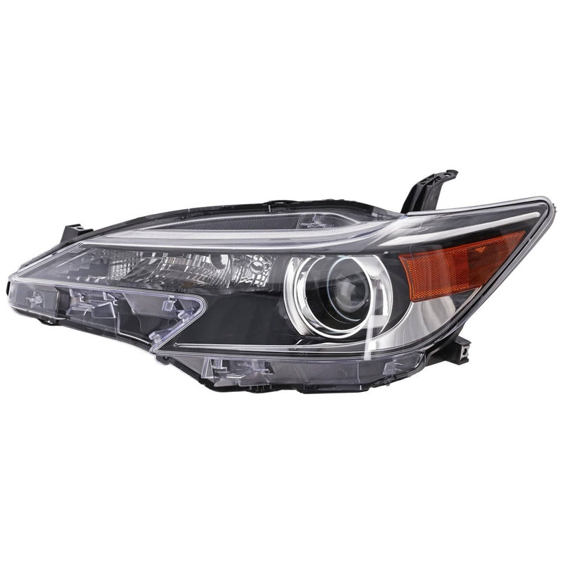 DURAFORCE Headlight Left For 2014-2016 Scion tC Halogen Headlamp 8117021180 SC2518109 CAPA
