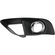 DURAFORCE Fog Light Trim Set For 2012-2014 Chrysler 300 Left & Right w/ Parking Sensor 2Pc