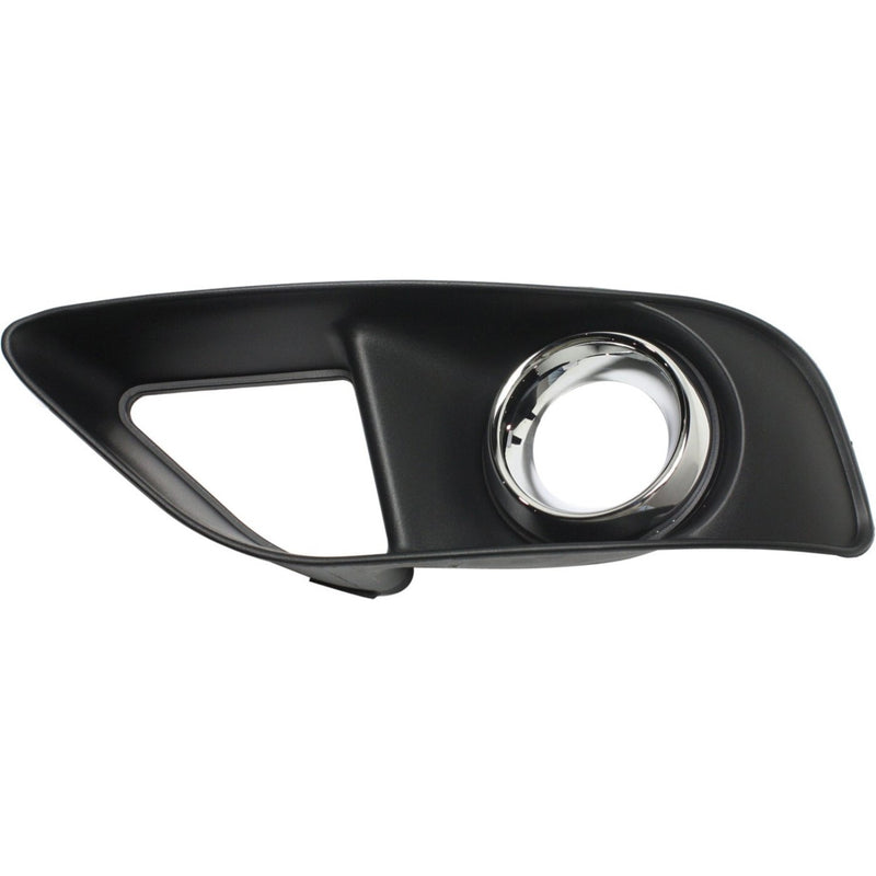 DURAFORCE Fog Light Trim Set For 2012-2014 Chrysler 300 Left & Right w/ Parking Sensor 2Pc
