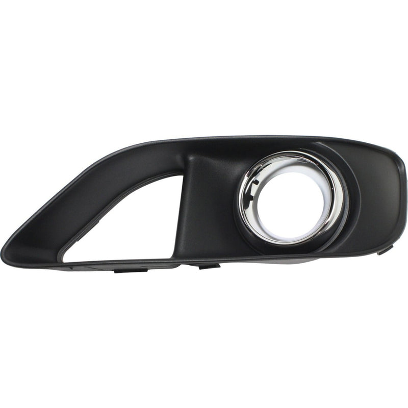 DURAFORCE Fog Light Trim Set For 2012-2014 Chrysler 300 Left & Right w/ Parking Sensor 2Pc