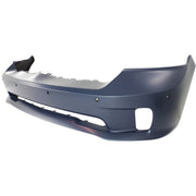 DURAFORCE Bumper Cover For 2014-2018 Ram 1500 Front Plastic Primed w/ Fog Light Holes