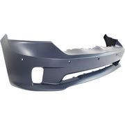 DURAFORCE Bumper Cover For 2014-2018 Ram 1500 Front Plastic Primed w/ Fog Light Holes