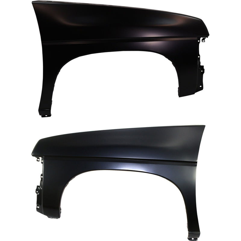 DURAFORCE Set of 2 Fender For 95-97 Nissan Pickup 89-94 D21 RWD Primed Front LH and RH