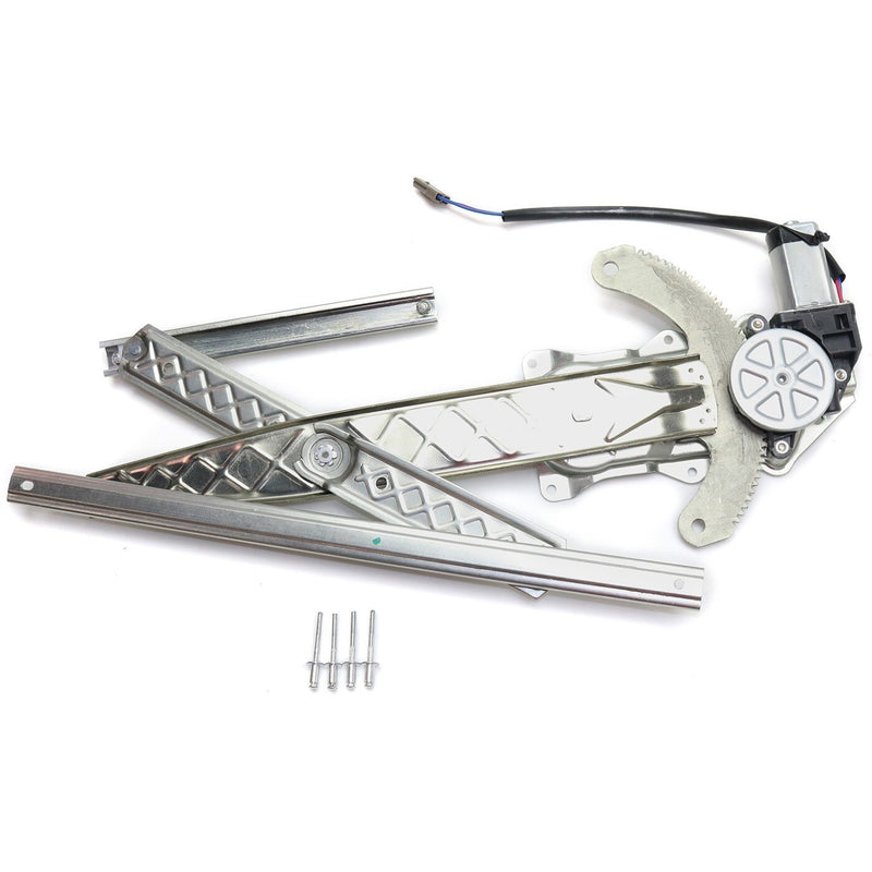 DURAFORCE Power Window Regulator For 97-98 Ford F-150 F-250 Front Driver Side With Motor