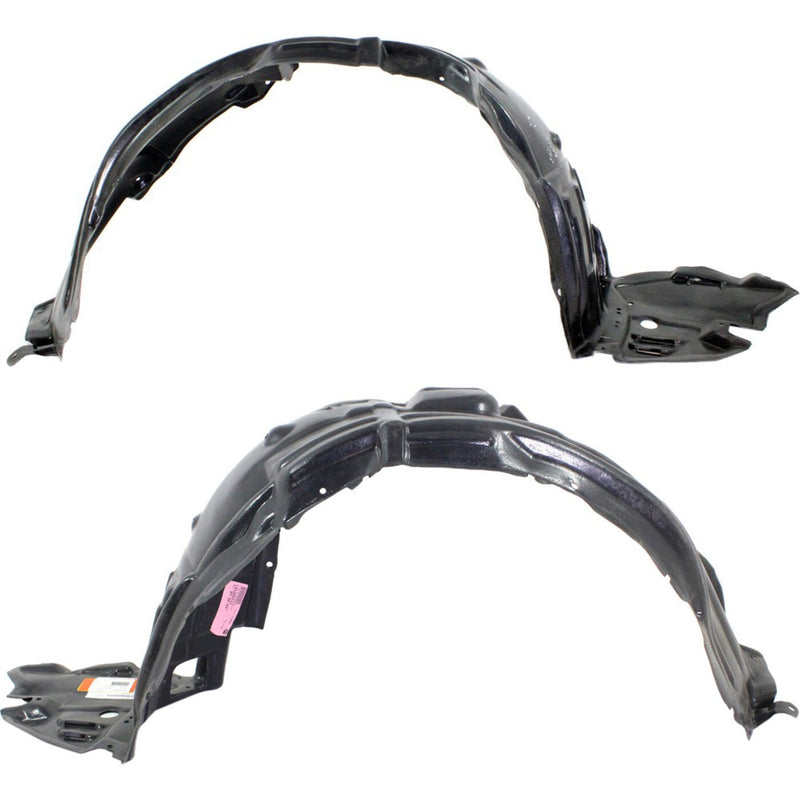 DURAFORCE Splash Shield For 2006 Lexus GS300 2007 GS350 Front Left & Right Side Set of 2