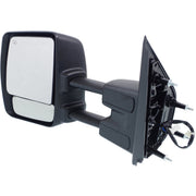 DURAFORCE Left Side Mirror For 2012-2021 Nissan NV1500 NV2500 NV3500 Power Heated Chrome