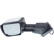 DURAFORCE Left Side Mirror For 2012-2021 Nissan NV1500 NV2500 NV3500 Power Heated Chrome
