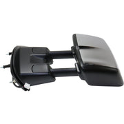 DURAFORCE Left Side Mirror For 2012-2021 Nissan NV1500 NV2500 NV3500 Power Heated Chrome