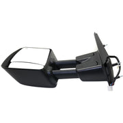 DURAFORCE Left Side Mirror For 2012-2021 Nissan NV1500 NV2500 NV3500 Power Heated Chrome