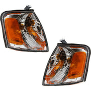 DURAFORCE Corner Light Set For 1998-99 Toyota Avalon Driver and Passenger Side With bulbs