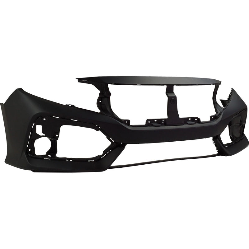 DURAFORCE 04711TGGA00ZZ New Bumper Cover Fascia Front for Honda Civic 2017-2019