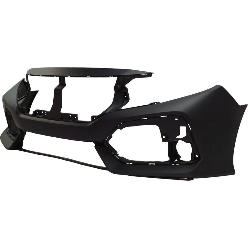 DURAFORCE 04711TGGA00ZZ New Bumper Cover Fascia Front for Honda Civic 2017-2019