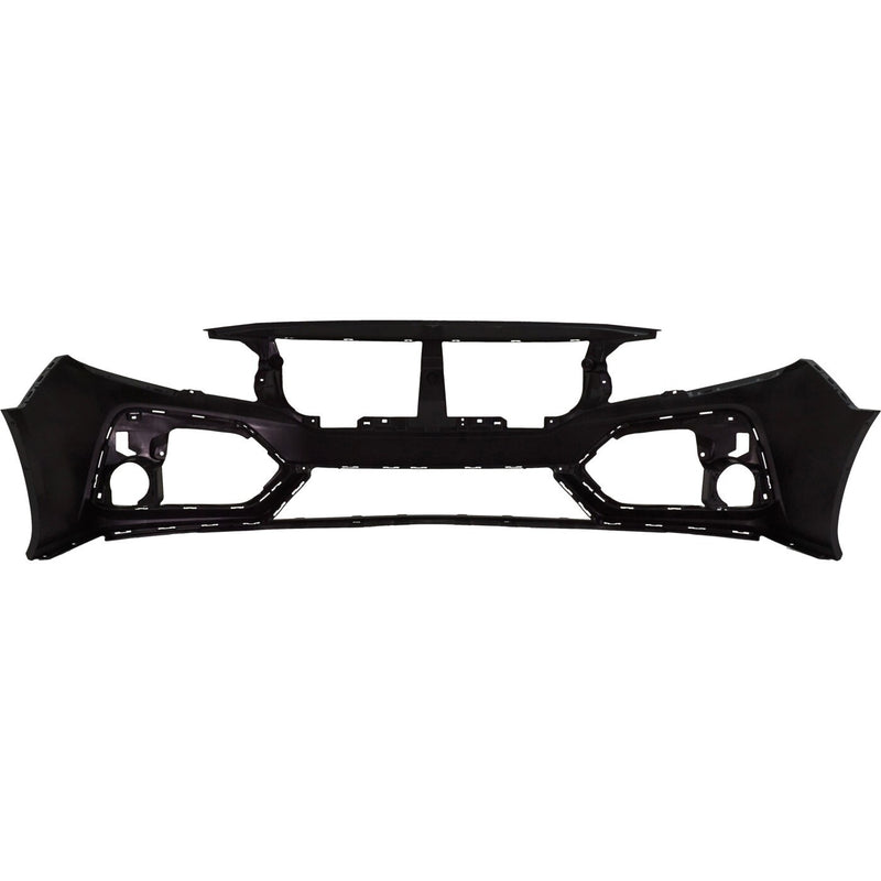 DURAFORCE 04711TGGA00ZZ New Bumper Cover Fascia Front for Honda Civic 2017-2019