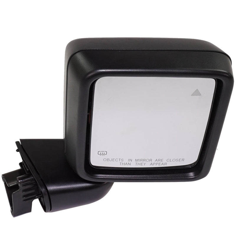 DURAFORCE Passenger Power Mirror For 2018-24 Jeep Wrangler 2020-23 Gladiator Heated Manual