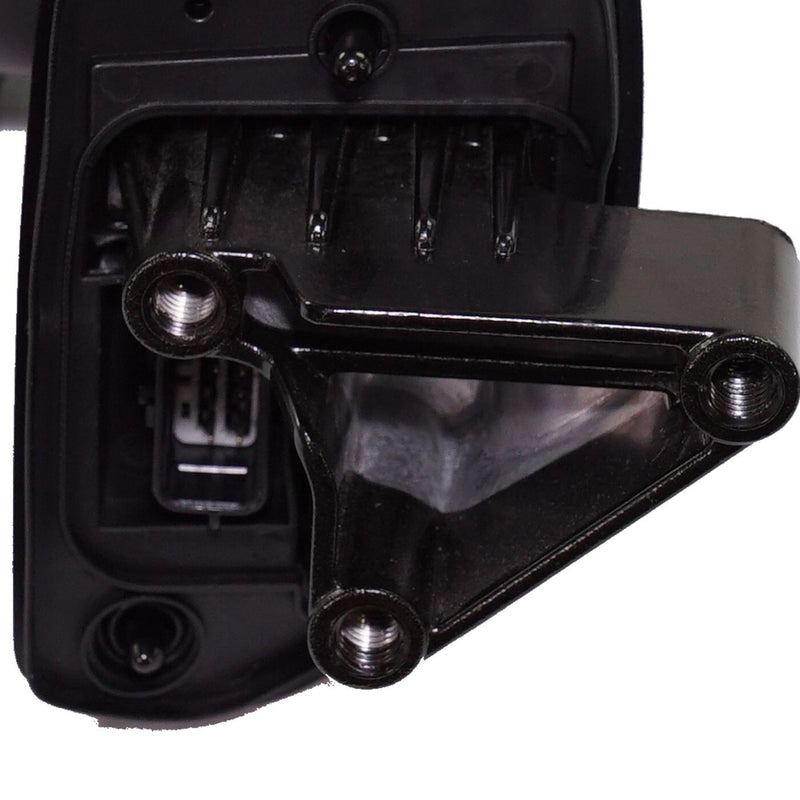 DURAFORCE Passenger Power Mirror For 2018-24 Jeep Wrangler 2020-23 Gladiator Heated Manual