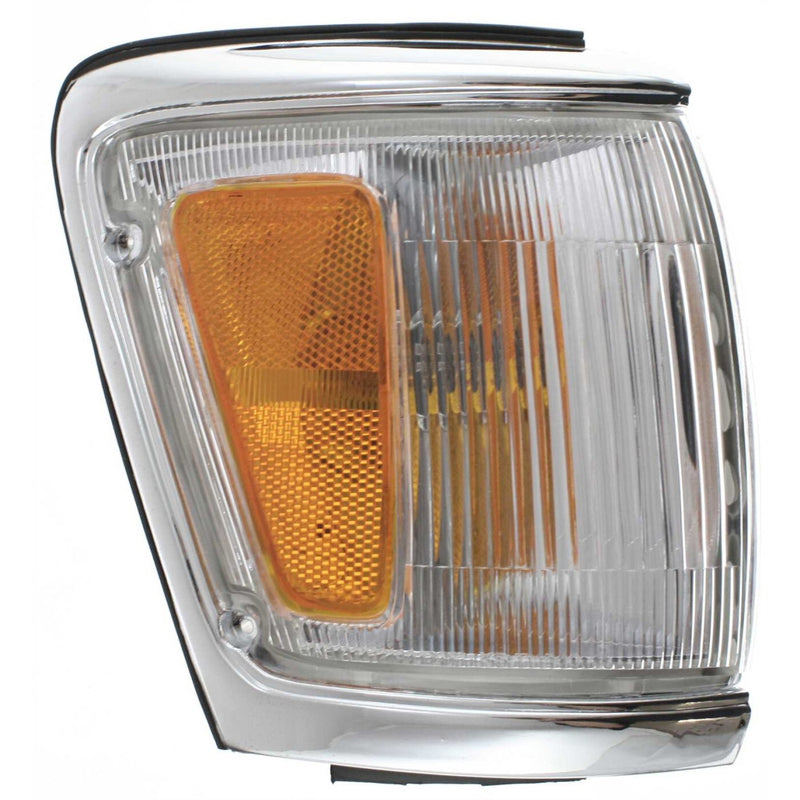 DURAFORCE Corner Light For 92-95 Toyota 4Runner w/ chrome trim Set of 2 LH RH Incandescent