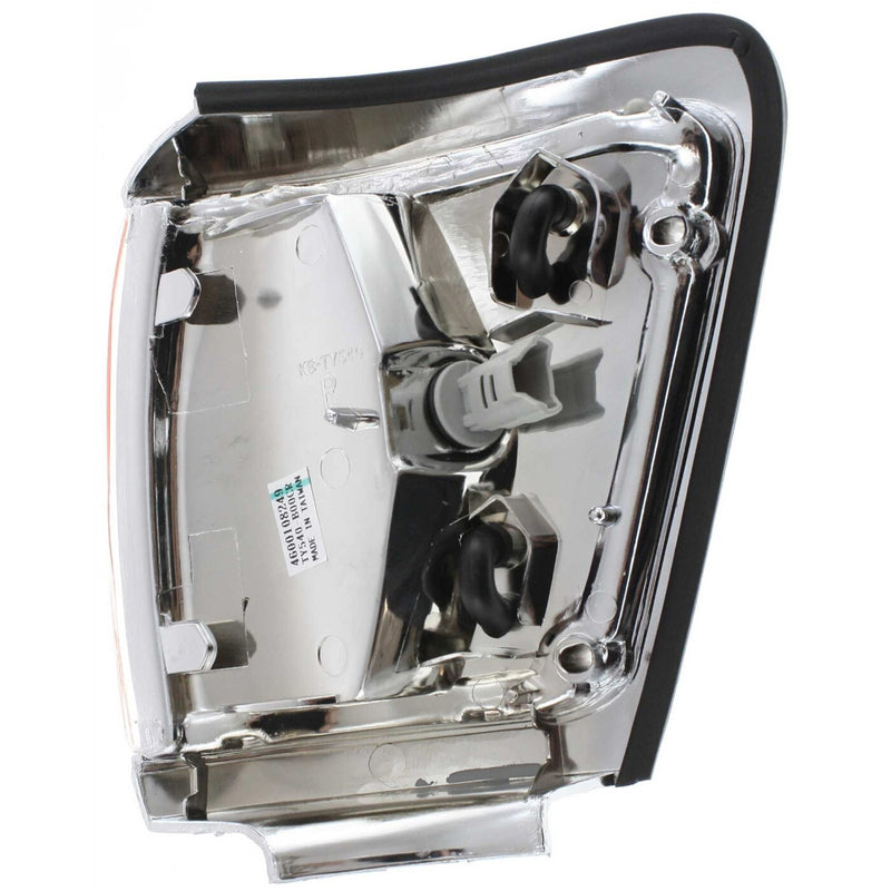 DURAFORCE Corner Light For 92-95 Toyota 4Runner w/ chrome trim Set of 2 LH RH Incandescent