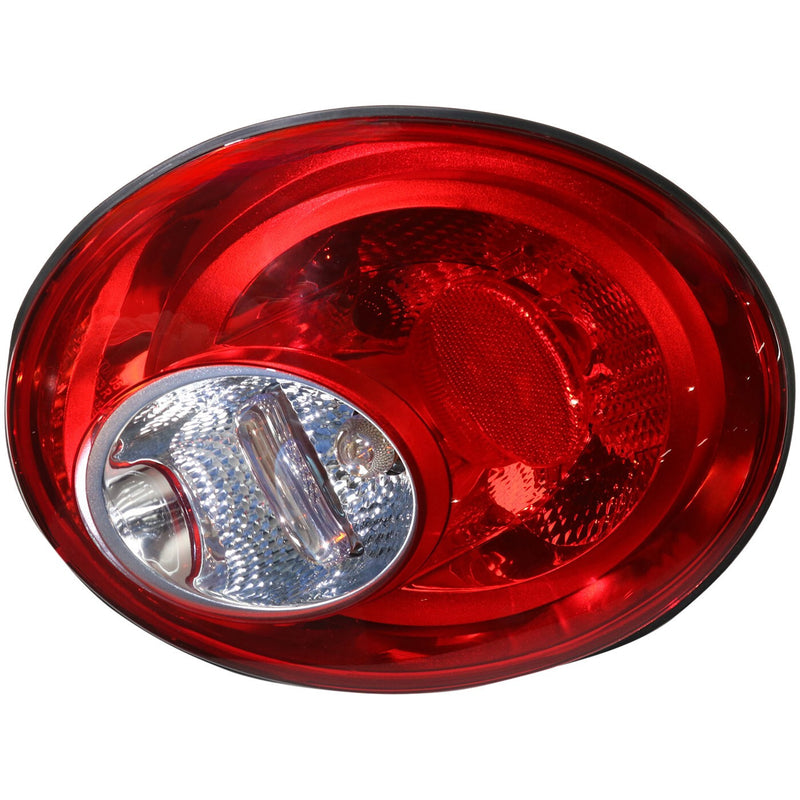 DURAFORCE Tail Light For 2006-2010 Volkswagen VW Beetle Right Clear Red Lens Halogen Bulb